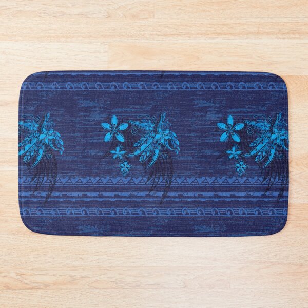 Item preview, Hawaiian Blue Tribal Pattern designed and sold by sunnthreads.