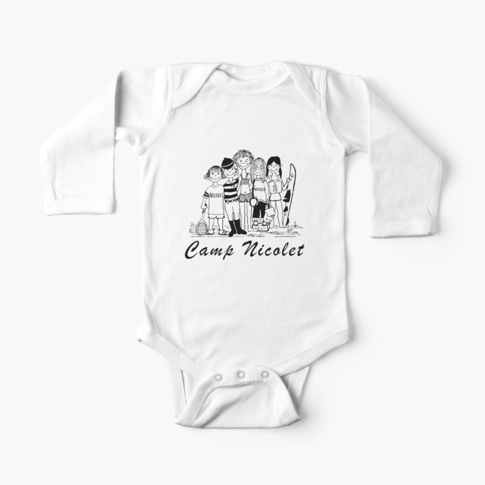 Item preview, Long Sleeve Baby One-Piece designed and sold by CampNicolet.