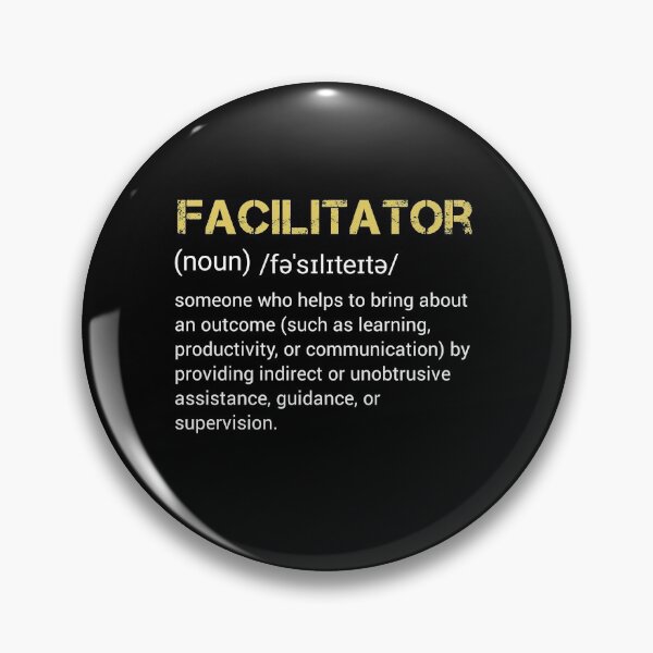 Item preview, facilitator gift idea,Community Facilitator quote saying,Training facilitators designed and sold by Essakhi12.