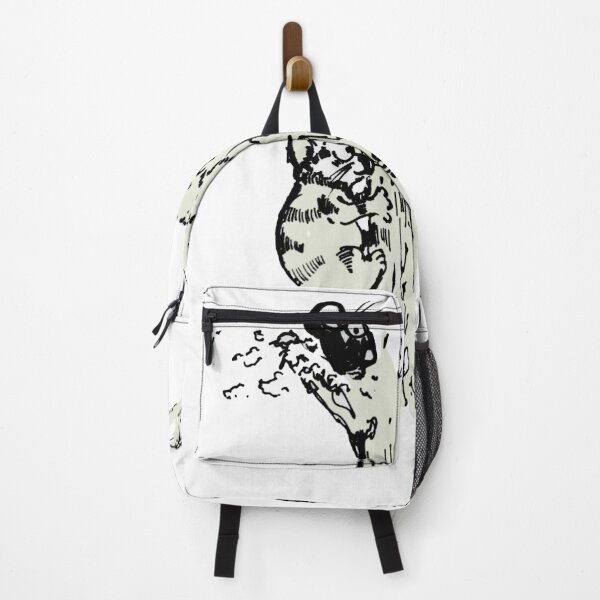 Item preview, @manuelunsui little girl climbing a tree with a funny cat designed and sold by manuelunsui.