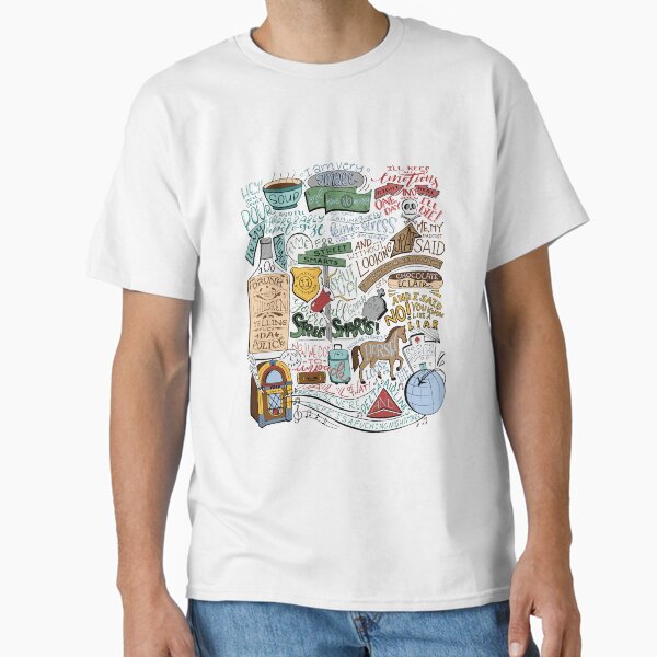 Item preview, (Colorized) John Mulaney Quote Compilation designed and sold by catlashley.