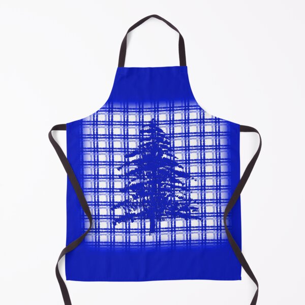 Item preview, Pine Tree on Royal Blue Plaid designed and sold by Sharon Schwalbe.