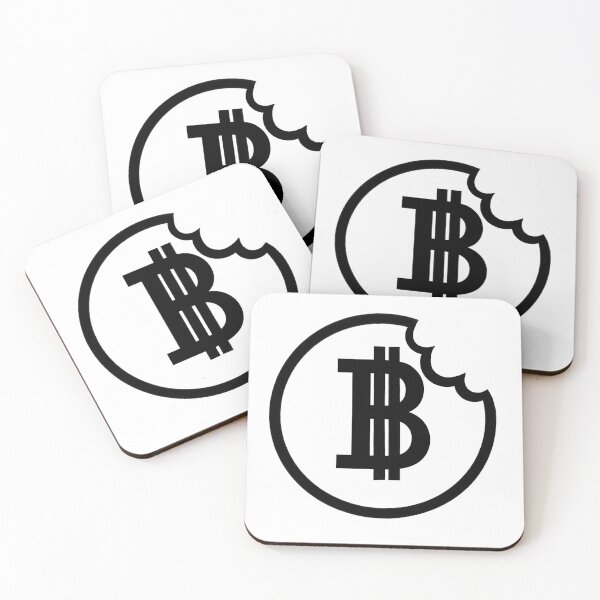 Aperçu de l'œuvre Parodie du logo Apple Bitcoin créée et vendue par Thats-So-Brien.