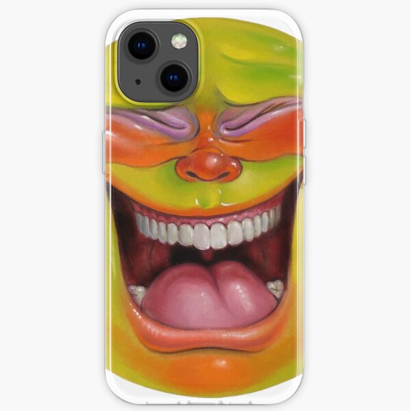 Green Jelly Head 2 iPhone Soft Case