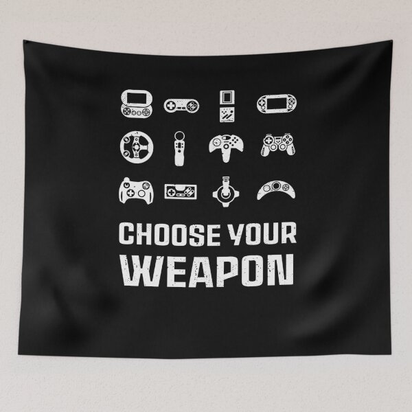 Item preview, Video Game shirt Choose Your Weapon funny Gaming designed and sold by CG Studio.