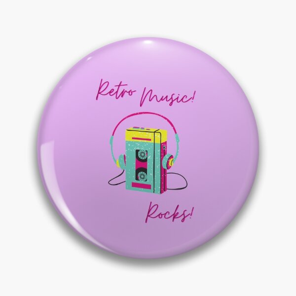 Item preview, Retro Music Rocks designed and sold by SportyDogShop.