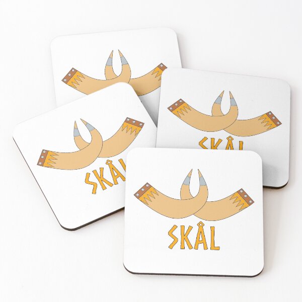 Item preview, Viking Horns - Skal - Skol designed and sold by MerchActually.