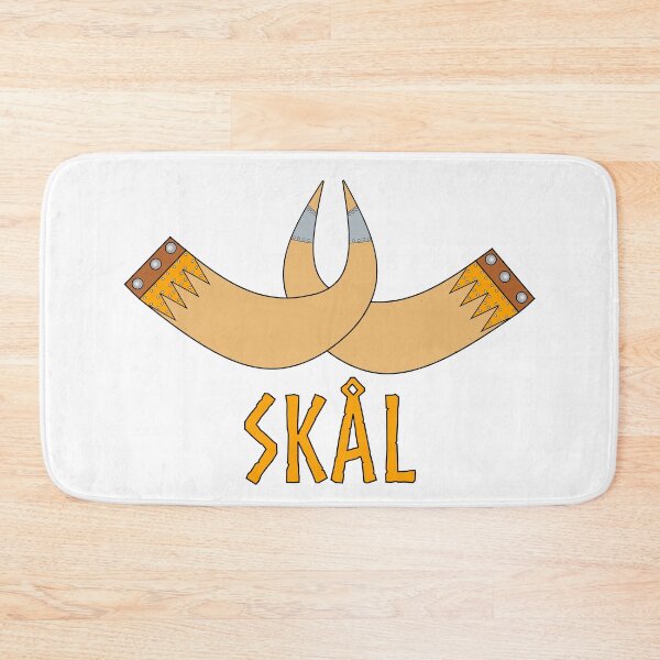 Item preview, Viking Horns - Skal - Skol designed and sold by MerchActually.