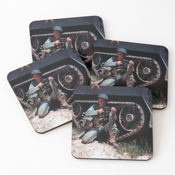 Item preview, Soldier With Rifle In Training - Fort Knox 1942 designed and sold by warishellstore.