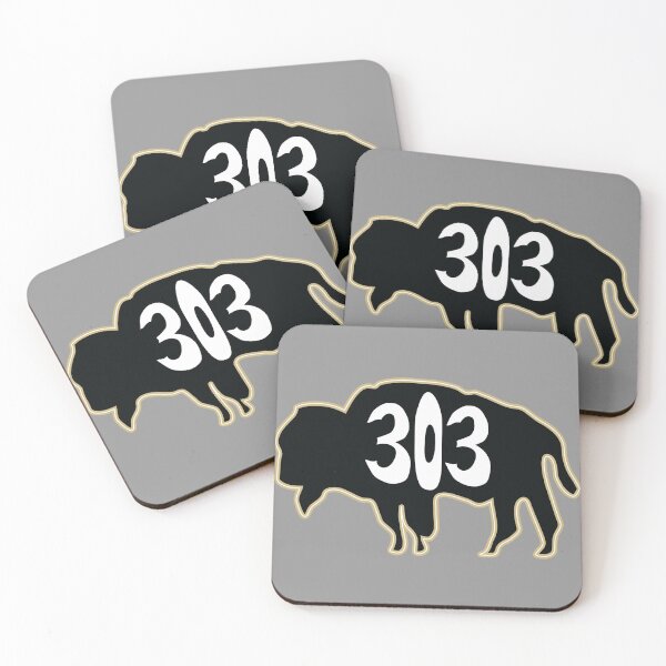 Item preview, Hand Drawn Colorado Buffalo 303 Area Code designed and sold by itsrturn.