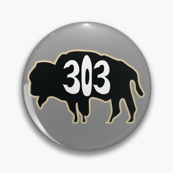 Item preview, Hand Drawn Colorado Buffalo 303 Area Code designed and sold by itsrturn.