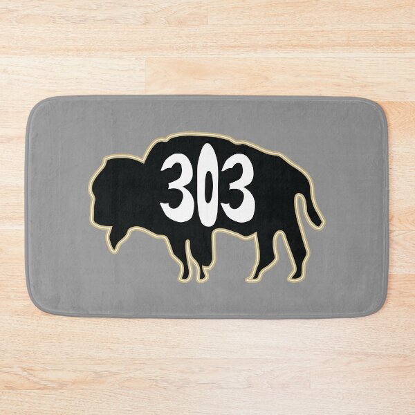 Item preview, Hand Drawn Colorado Buffalo 303 Area Code designed and sold by itsrturn.