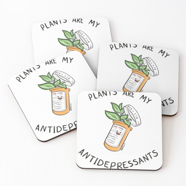 Item preview, Plants Are My Antidepressants  designed and sold by April Rhynold.