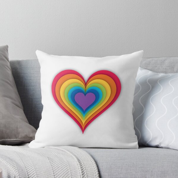 Artikelvorschau, Valentinstag Regenbogen Herz entworfen und verkauft von AustinEdwardsUK.
