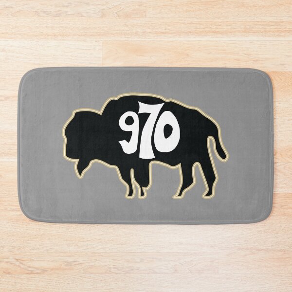 Item preview, Hand Drawn Colorado Buffalo 970 Area Code designed and sold by itsrturn.