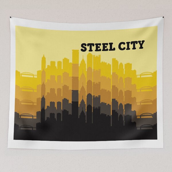 Item preview, Steel City Pittsburgh designed and sold by fiberandgloss.