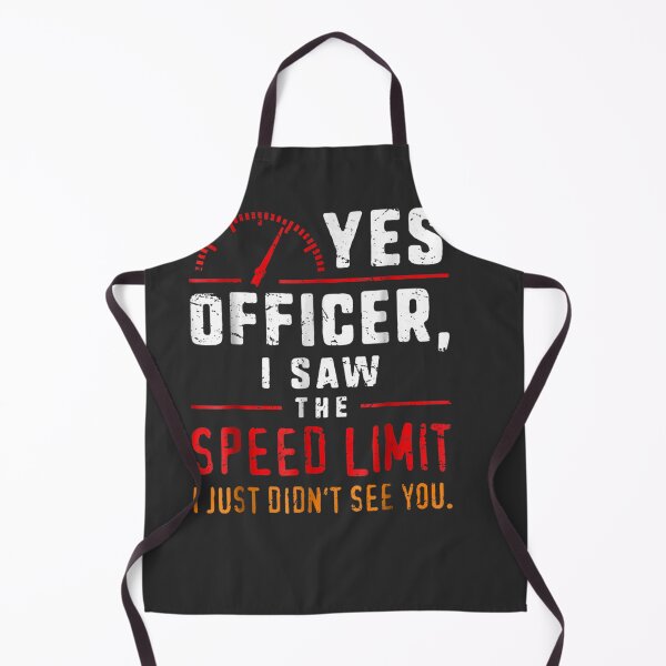 Item preview, Yes Officer Speeding For Car Enthusiasts & Mechanics designed and sold by LillianHee.