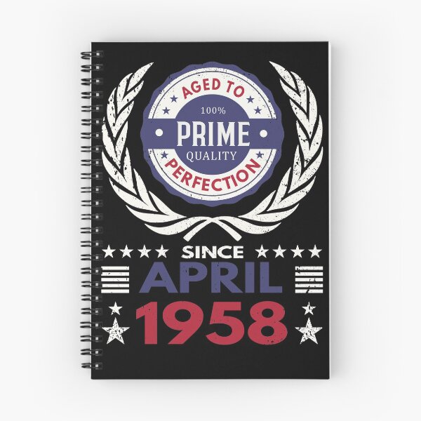 Item preview, Prime Quality Birthday - April 1958 designed and sold by MoonsmileProd.