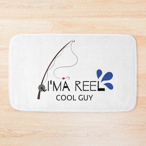 Item preview, I'ma Reel Cool Guy, Fishing Is A Tough Job But I Can Tackle It, Fishing quotes hhh designed and sold by GionaSophia.