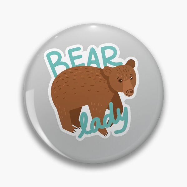 Item preview, Grizzly Bear Lady (loose type and completely cute) designed and sold by jazzydevil.