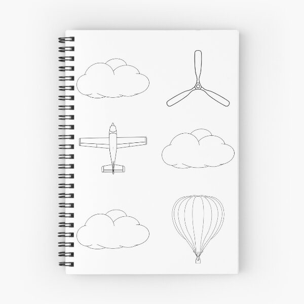 Item preview, Flight themed pattern designed and sold by ACoolDuck.