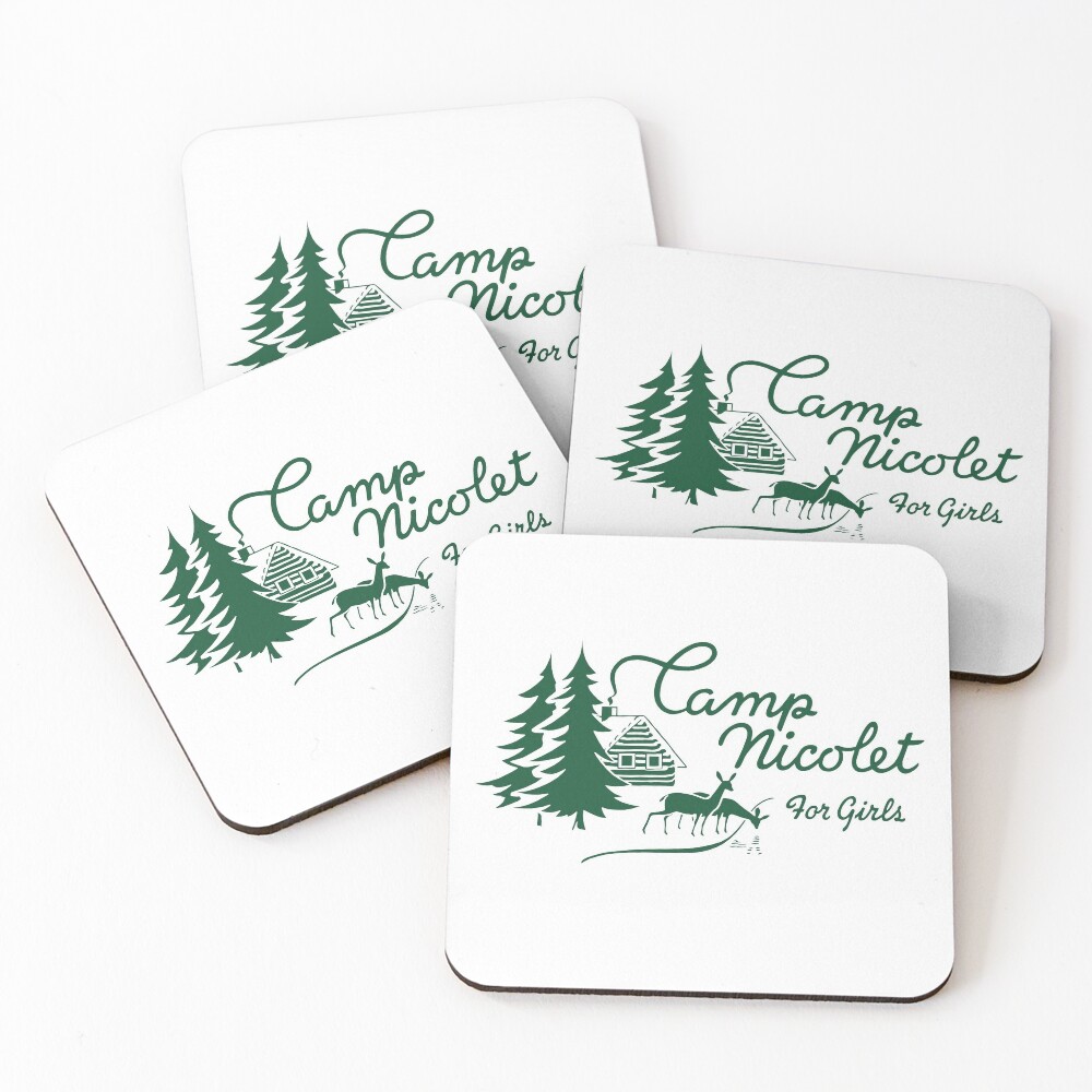 Item preview, Coasters (Set of 4) designed and sold by CampNicolet.