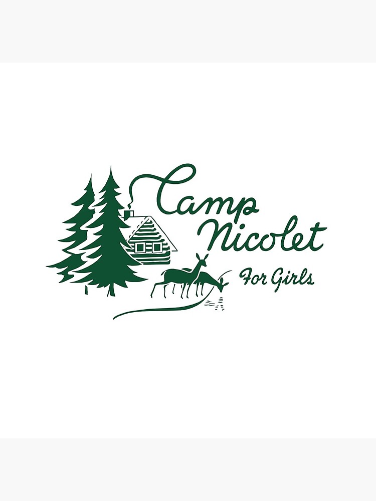 Artwork view, Camp Nicolet Logo Gear designed and sold by CampNicolet