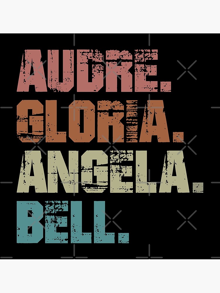 Audre & Gloria & Angela & Bell Feminist T-Shirt Audre & Gloria & Angela & Bell Feminist T-Shirt