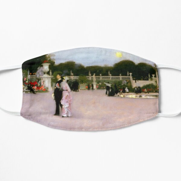 John Singer Sargent In the Luxembourg Gardens Flat Mask