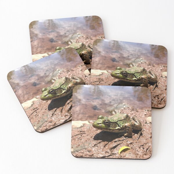 Item preview, Green frog in New York designed and sold by Emilie Dion.