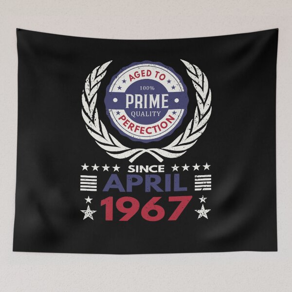 Item preview, Prime Quality Birthday - April 1967 designed and sold by MoonsmileProd.