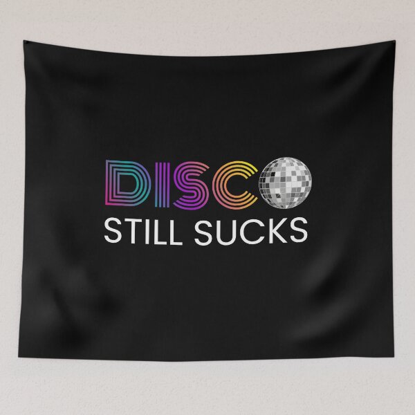 Artikelvorschau, Disco Music Disco saugt immer noch lustige Sprüche Retro-Grafik entworfen und verkauft von CG Studio.