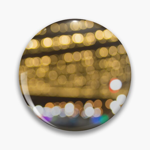 Item preview, blurred lights of yellow light bulbs designed and sold by nataliavavilina.