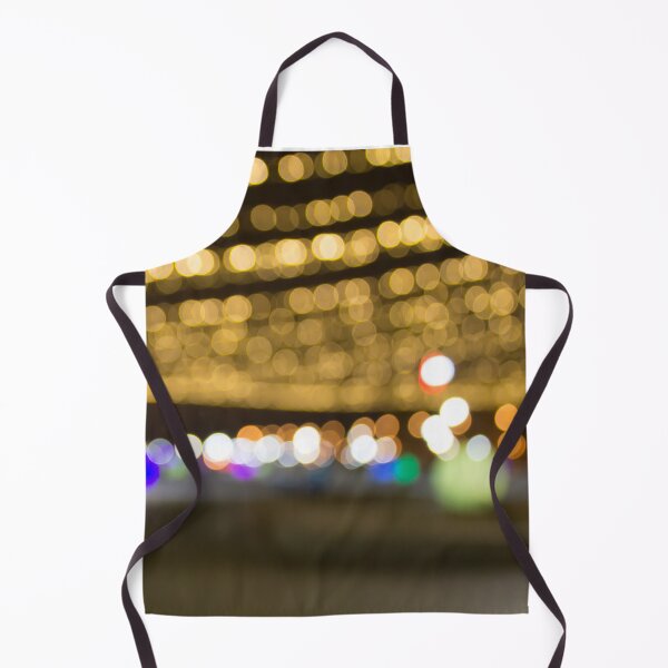 Item preview, blurred lights of yellow light bulbs designed and sold by nataliavavilina.