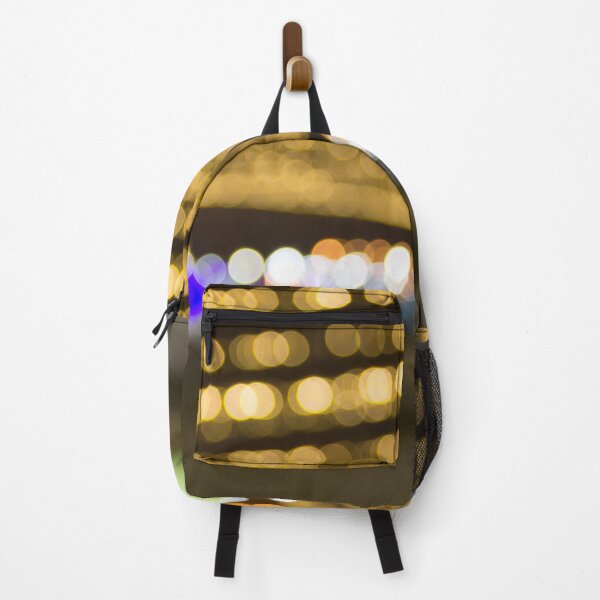 Item preview, blurred lights of yellow light bulbs designed and sold by nataliavavilina.
