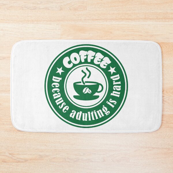 Item preview, Coffee because adulting is hard. designed and sold by Beefytee.