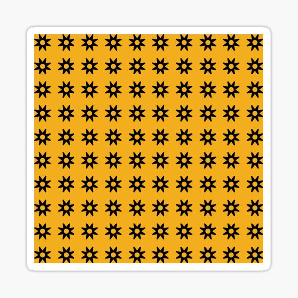 Adinkra Symbols Design Sticker