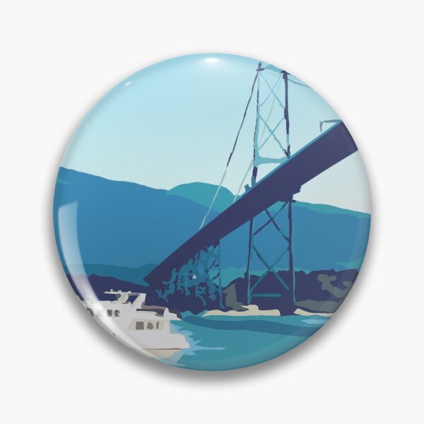 Item preview, Travel Series - Vancouver - Lions Gate Bridge designed and sold by MariahsGallery.
