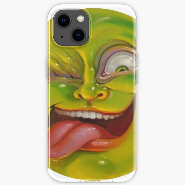 Green Jelly Head iPhone Soft Case