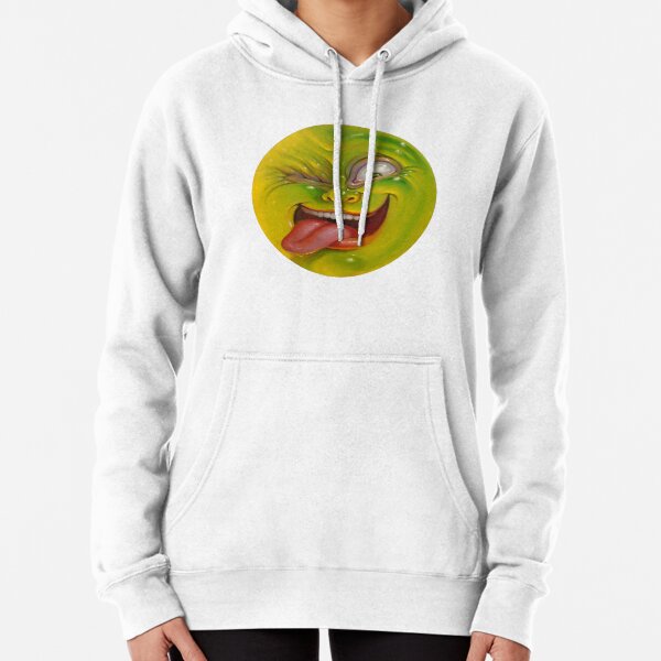 Green Jelly Head Pullover Hoodie