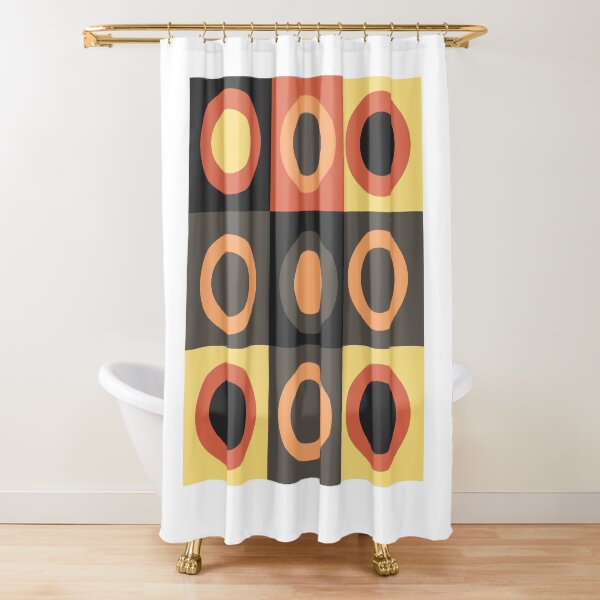Abstract Shower Curtain