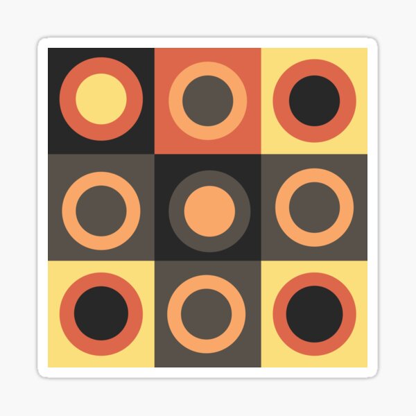 Abstract Sticker