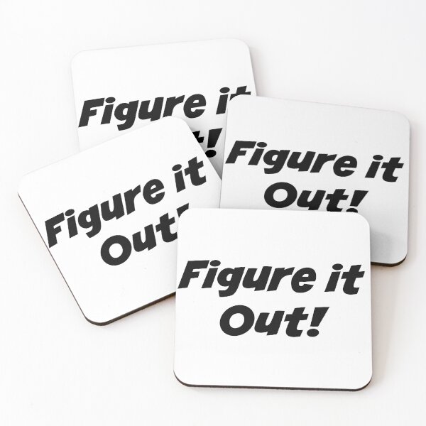 Item preview, "Figure It Out" Phrase designed and sold by kristimb.