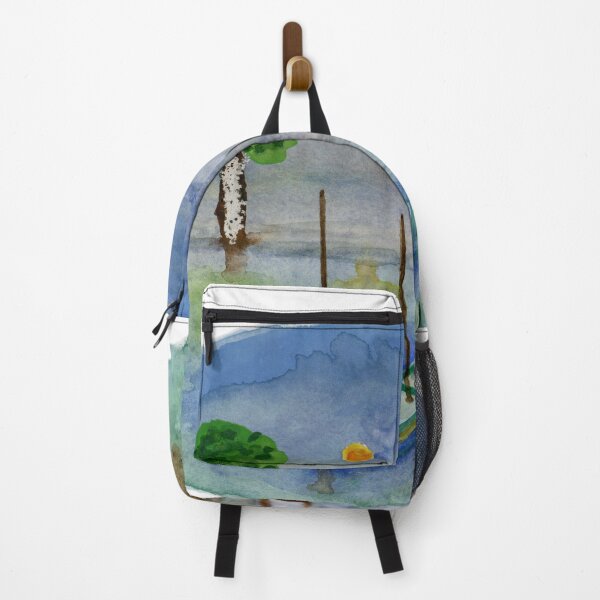 Item preview, Canoes and the Sunset. Watercolor Painting Canoes at Sunset designed and sold by Eugenia Alvarez.