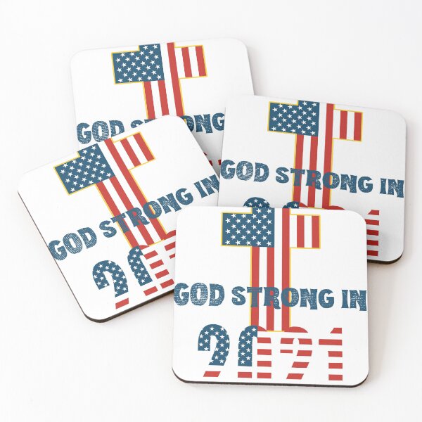 Item preview, God Strong in 2021 designed and sold by Tripp Art Studio.