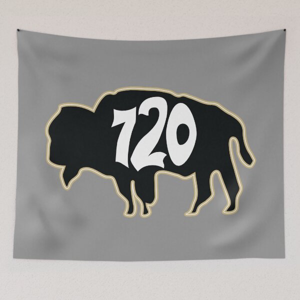 Item preview, Hand Drawn Colorado Buffalo 720 Area Code designed and sold by itsrturn.