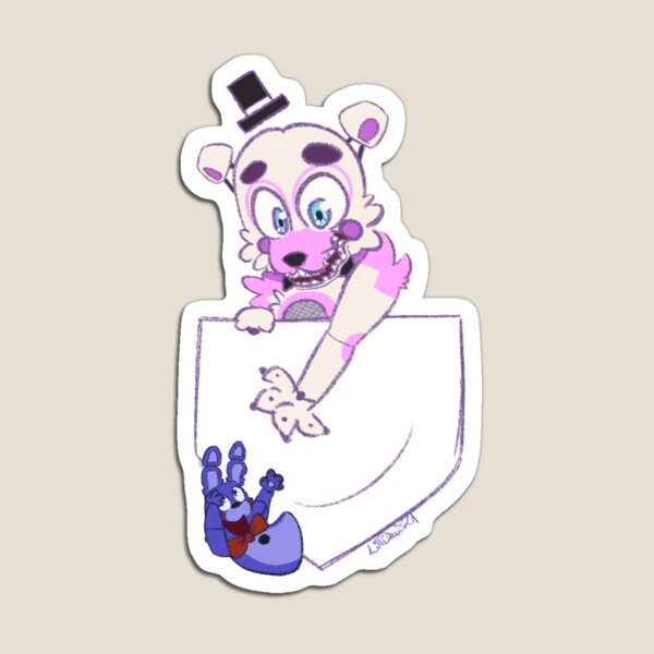 Fnaf funtime freddy Anime art Magnet for Sale by DvaMainArt