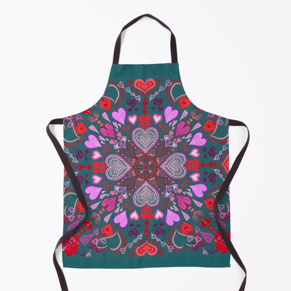 Item preview, Valentines on Dark Teal designed and sold by MamaODea.
