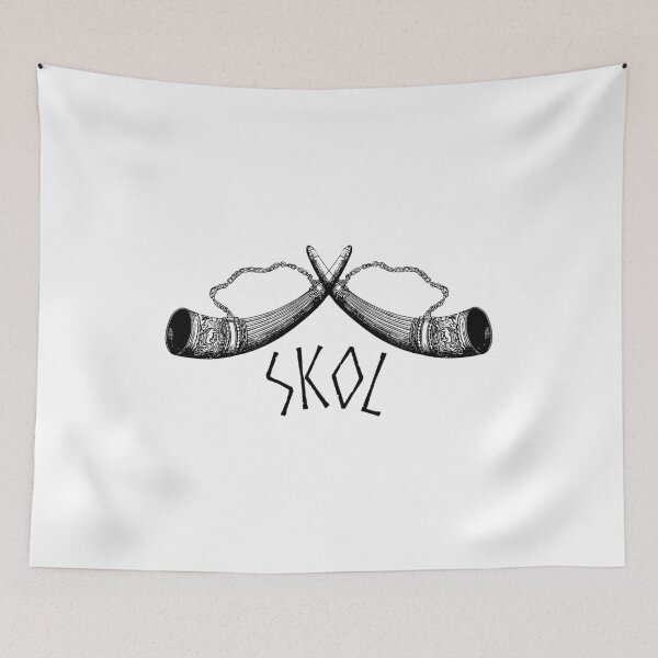 Item preview, Viking Drinking Horns - Skol designed and sold by MerchActually.