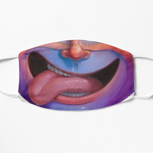 Crazy Face Flat Mask